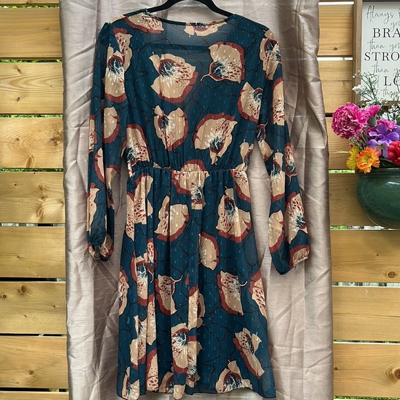 Printed Mini Dress - no tag/size Sm/Med - Picture 3 of 4